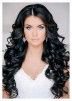 Fashion Long Wavy Lace Front Remy Human Hair Wig 