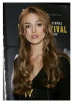Keira Knightley Long Lace Front Remy Human Hair Wig 