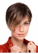 Cute Short Lace Front Human Hair Wig 