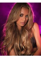 Top Quality Long Wavy Human Hair Wigs 