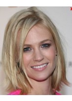 January Jones Straight Lace Front Human Hair Wig  January Jones Straight Lace Front Human Hair Wig