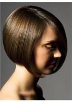 Style Short Bob Human Hair Wig 