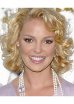 Beautiful Bob Curly Remy Human Hair Wig 