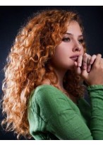 Pretty Long Loose Wavy Human Hair Wig 