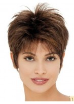 Cool Short Straight Synthetic Wig 