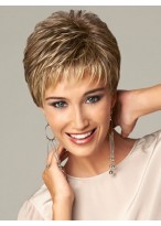 Wonderful Short Boy Cut Synthetic Wigs 