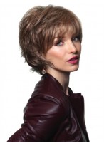 Beautiful Short Wavy Capless Synthetic Wigs 