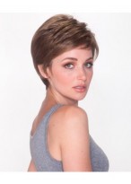 Boy Cuts Short Brown Synthetic Wig 