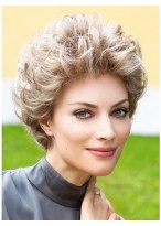 New Fashion Short Wavy Capless Synthetic Wig 