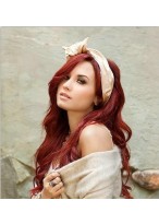 Demi Lovato Long Layered Synthetic Wigs 