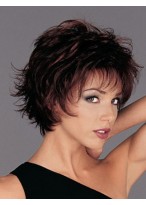 Fashionable Short Wavy Synthetic Wigs 