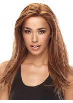 16" Full Lace Straight Human Hair Wig 