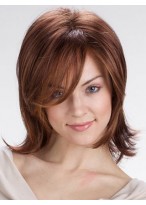 Layered Mid-Length Synthetic Wig 
