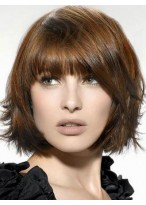 Chic Bob Straight Synthetic Capless Wig 