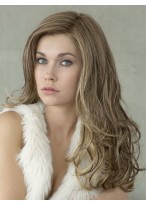 Long Wavy Luxury Look Human Hair Wig 