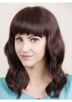 Long Wavy Lace Human Hair Wig 