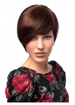 Short Pixie Human Hair Wig 