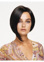 Chin Length Human Hair Lace Wig 