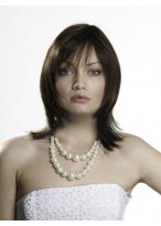 Alluring Layered Style Remy Human Hair Wig 
