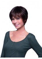 Fashion Short Natural Straight Human Hair Wig 