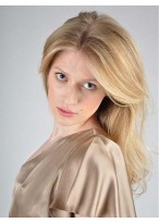 Fantastic Long Wavy Remy Human Hair Lace Front Wig for Woman 