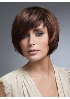 Fabulous Custom Straight 100% Human Hair Bob Wigs about 8 Inches 