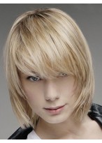 Lace Front Straight Human Hair Wig 