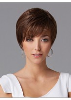Nice Short Straight Human Hair Wig 