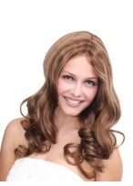 New Style Long Wavy Human Hair Wig 