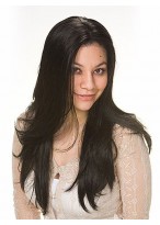 Natural Straight Long Human Hair Wig 