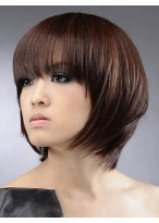 Sweet Short Straight Hair Wig 