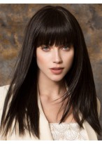 Human Hair Black Lace Wig 