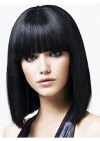 Affordable Impressive Lovely Black Hair Wig 