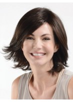 Capless Wavy Cheap Human Wig 