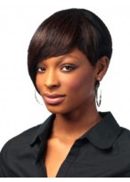 Short 100% Human Hair Wig 