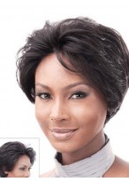 8" Body Wavy Remy Human Hair Lace Front Wig 
