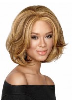 Synthetic Bob Style Mid-length Wig 