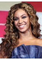 Special Cool Long Curly African American Full Lace Wigs for Women 