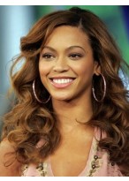 Trendy Long Wavy African American Full Lace Wigs for Women 16 Inch 