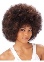 Wigs For Sale Short Wavy Brown Full Bang African American Wigs 