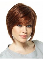 Capless Straight Synthetic Wig 