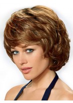 Bob Lace Front Wavy Synthetic Wigs 