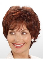 Lace Front Short Wavy Wig 