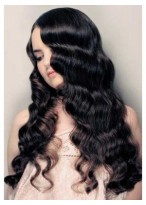 100% Remy Human Hair 20" Wavy Lace Front Wig 