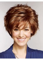 Attractive 100% Human Hair Full Lace Short Wig 
