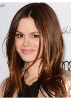 16" Rachel Bilson Human Hair Straight Wig 
