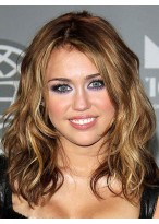 2012 Miley Cyrus Fashion New Style Hair Capless Wig 