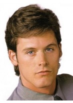 Capless Synthetic Mens Wig 