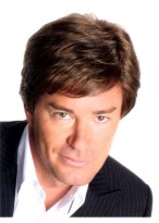 100% Human Hair Hand-Tied Full Lace Mens Wig 
