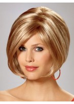 Short Silky Straight Bob Wig 
